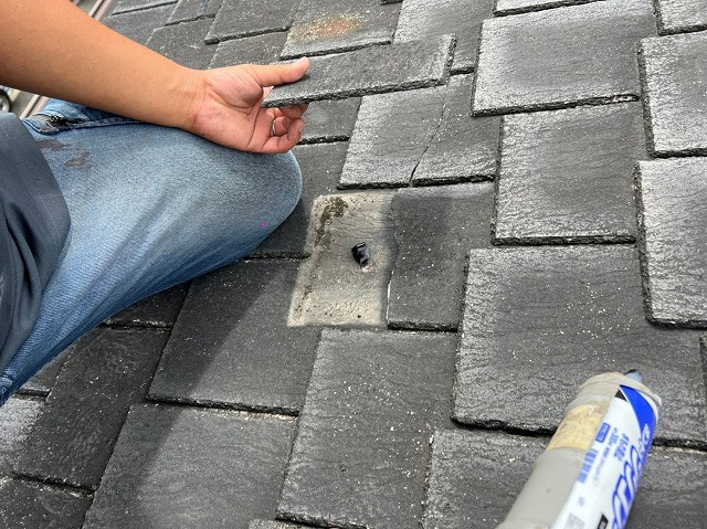 コーキングによる補修